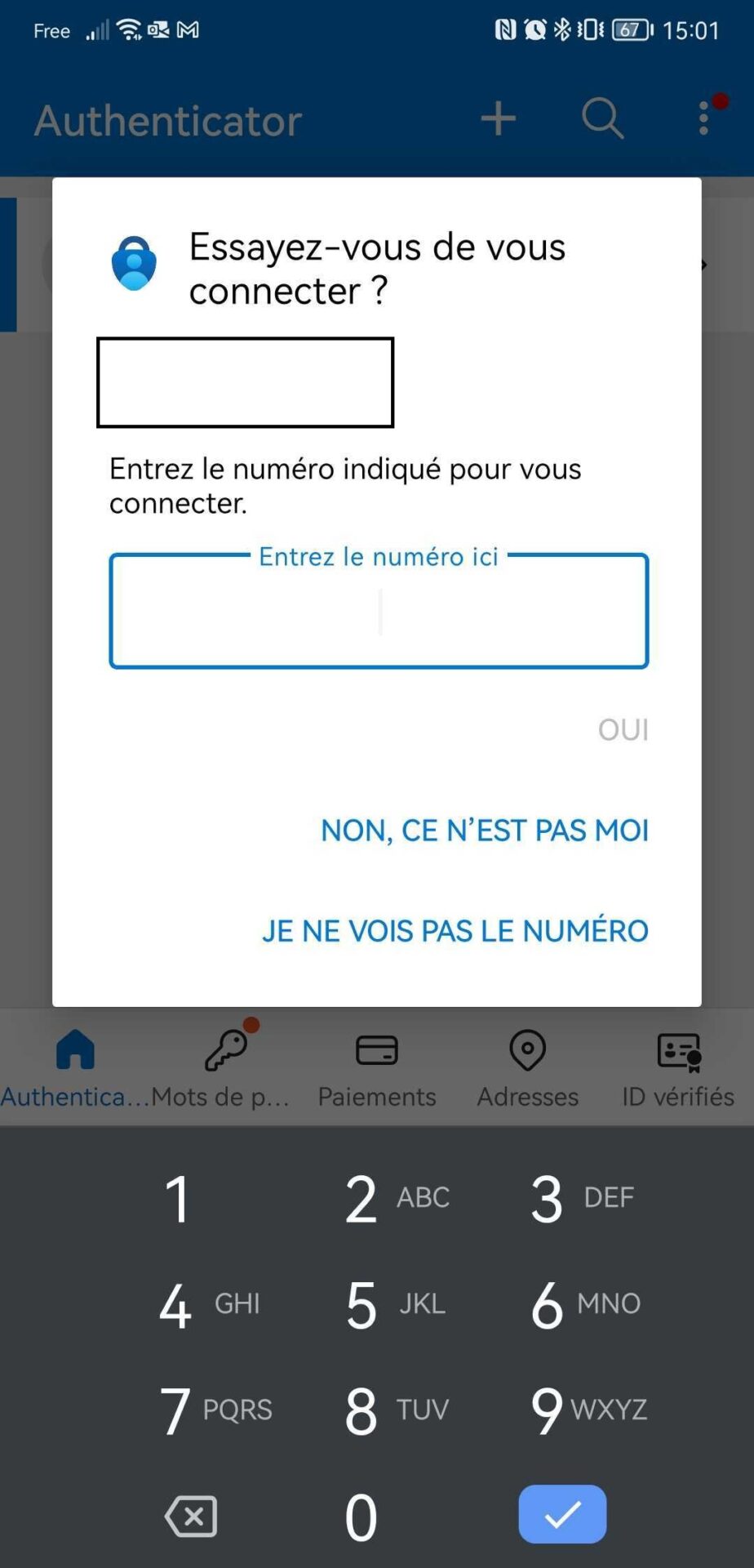 microsoft authenticator app